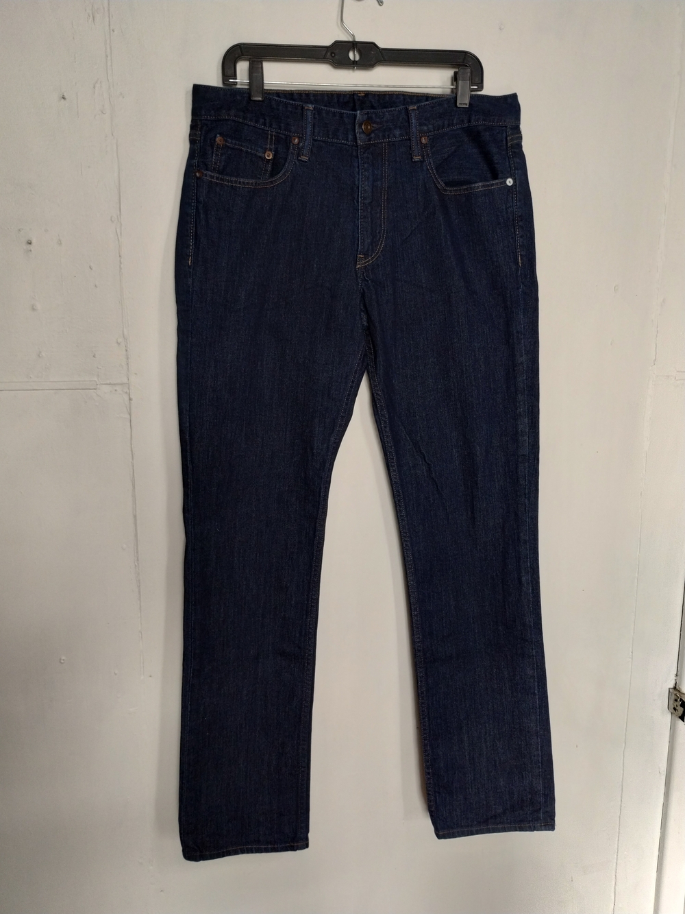 Bonobos Men’s Dark Indigo Slim Straight Jeans